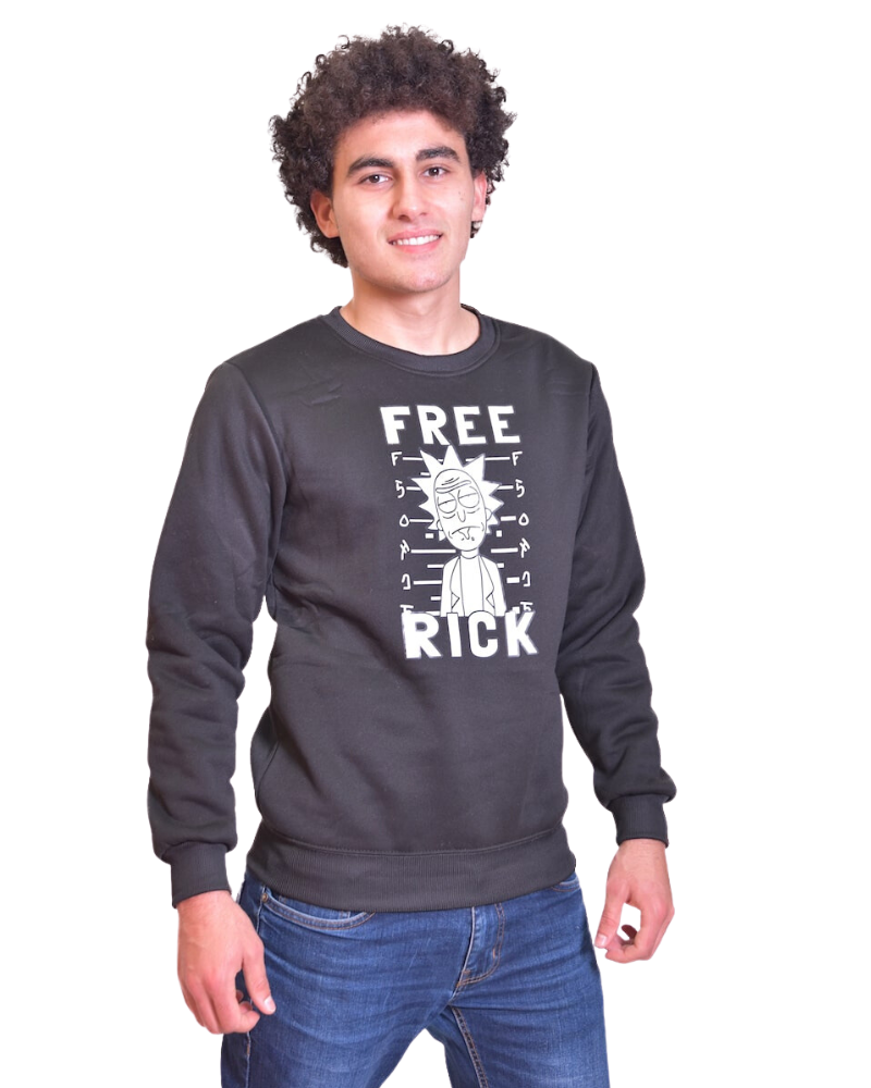 SKA Rick n Morty Sweatshirt/Hoodie-Free Rick