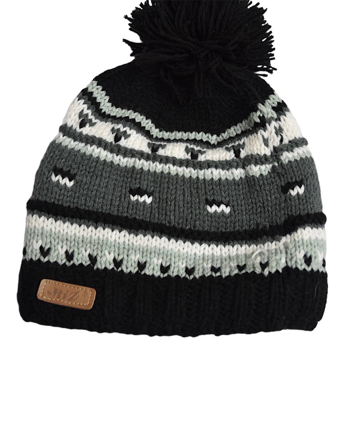 SKA Fur Pompom Christmas Winter Vibe Beanies