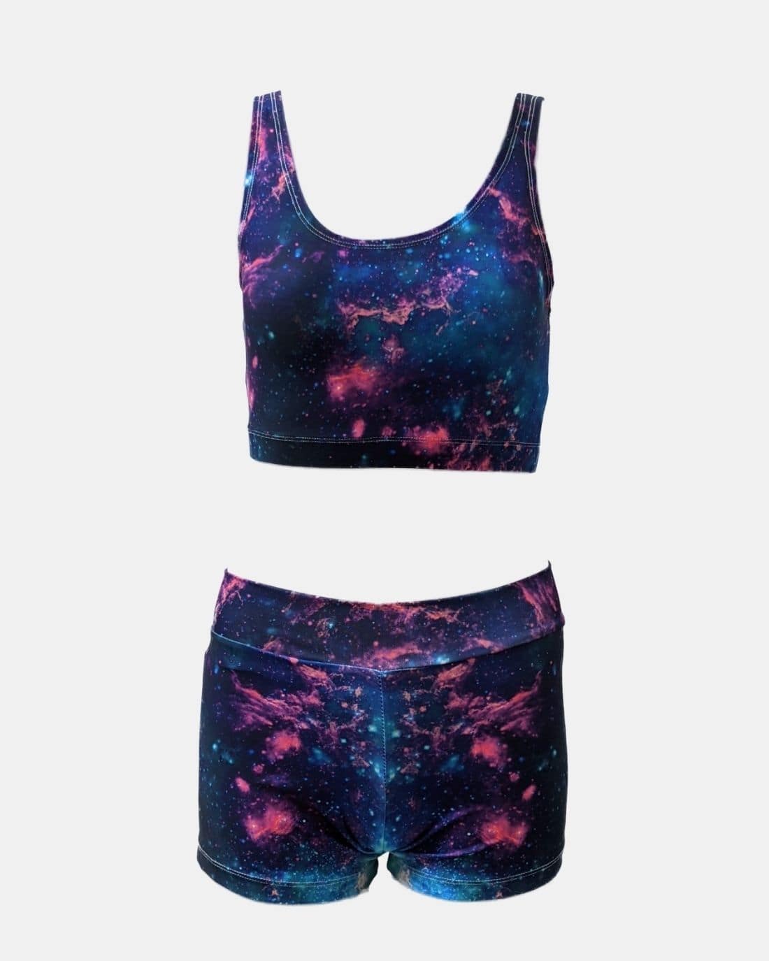 SKA Bra & Short Galaxy Swimsuit Set