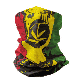 SKA Bob Marley Tube Face Mask- Rasta