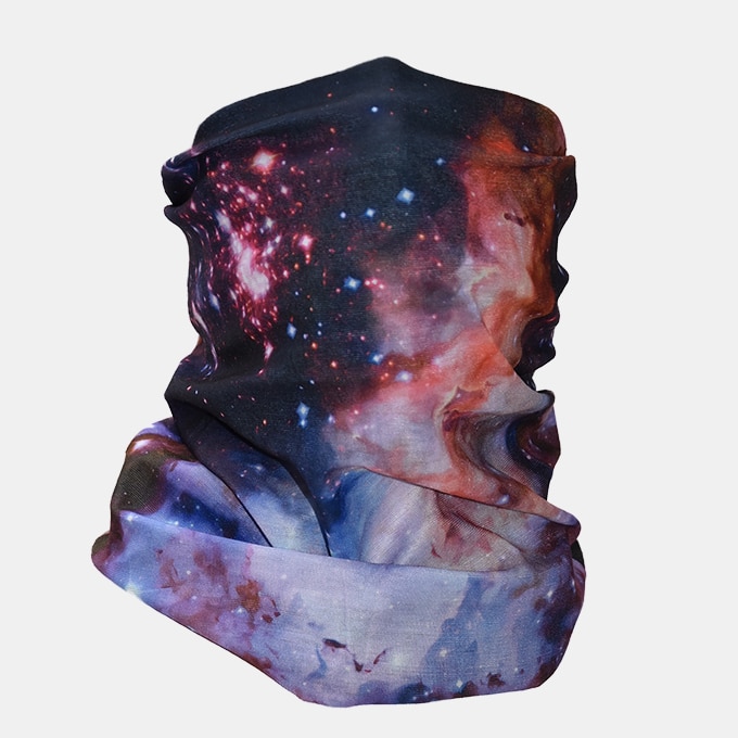 SKA Mask Neckwarmer- Galaxy Stars Starry Night