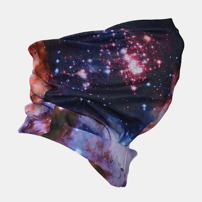 SKA Mask Neckwarmer- Galaxy Stars Starry Night