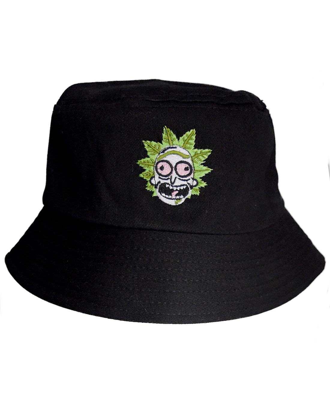 SKA Rick & Morty Embroidery Maple Leaf Head Bucket Hat