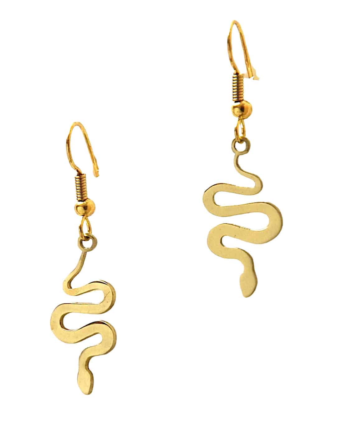 Earrings | 'Terracotta Boho Snake' Handmade Jewelry