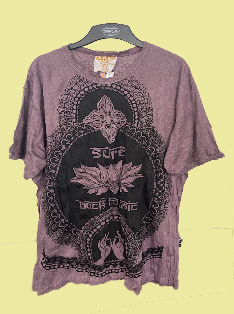 SKA Original Sure T-Shirts- Lotus Hands - SKA Clothing