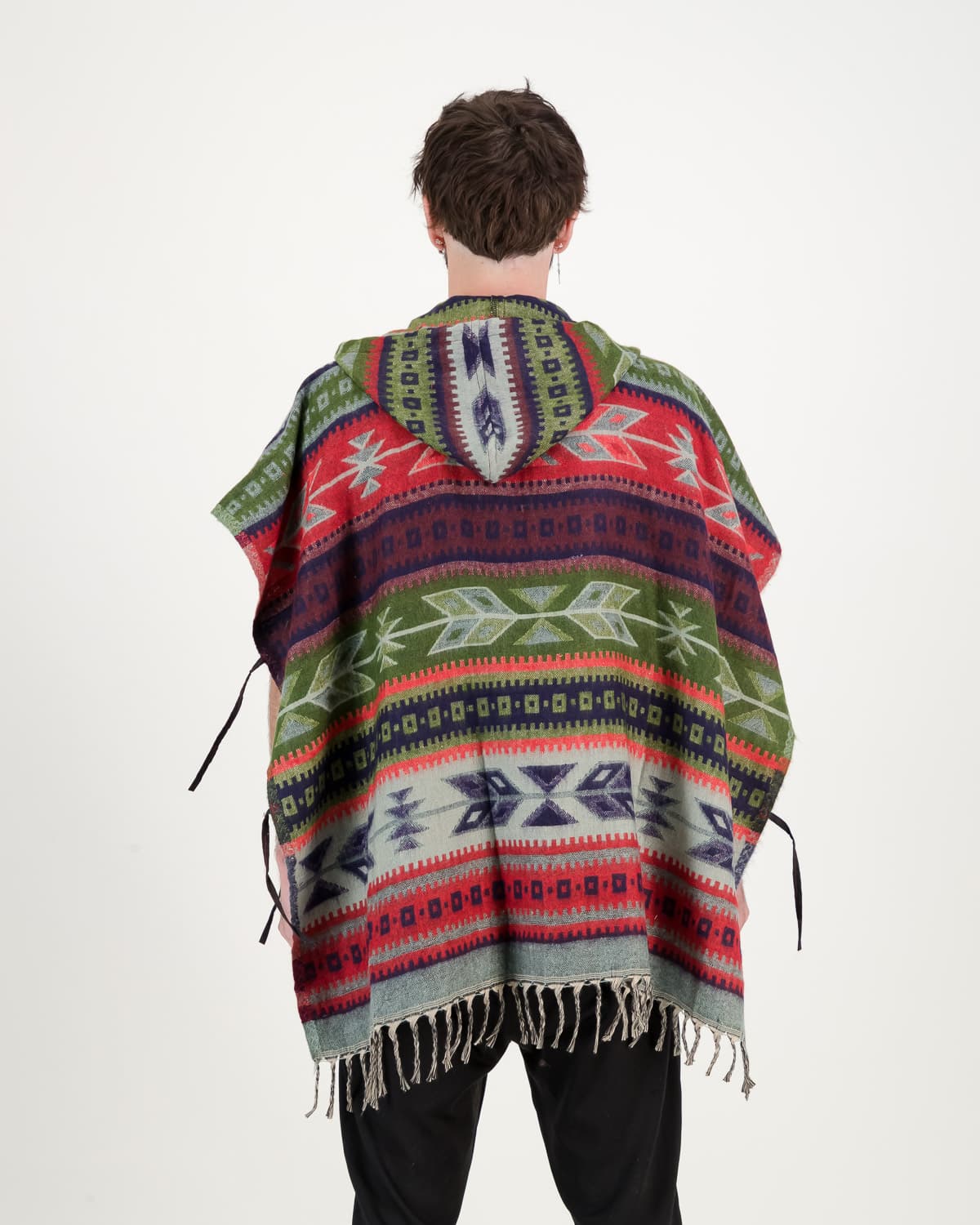 Tribal 2024 poncho hoodie