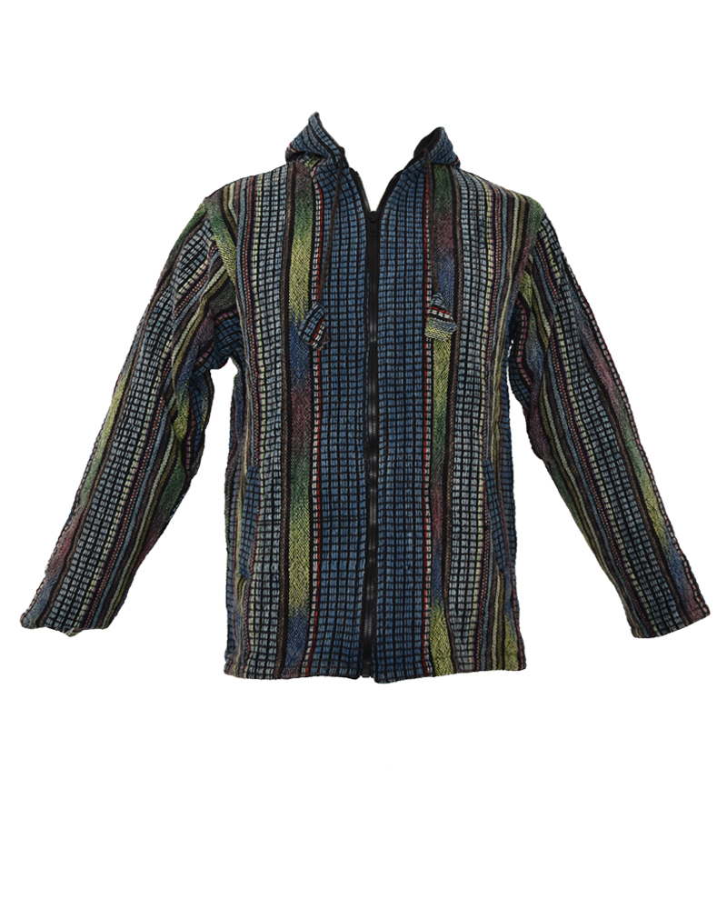 SKA Nepalese Cotton Fleece Lined ZipUp Hoodie Stonewashed - Unisex