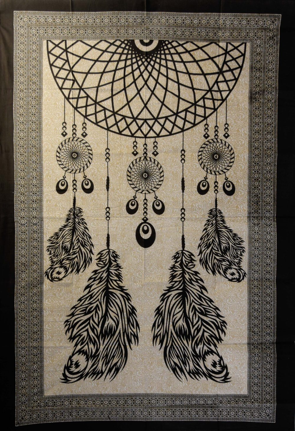 SKA Mandala Busy Batik Single Tapestry Throws