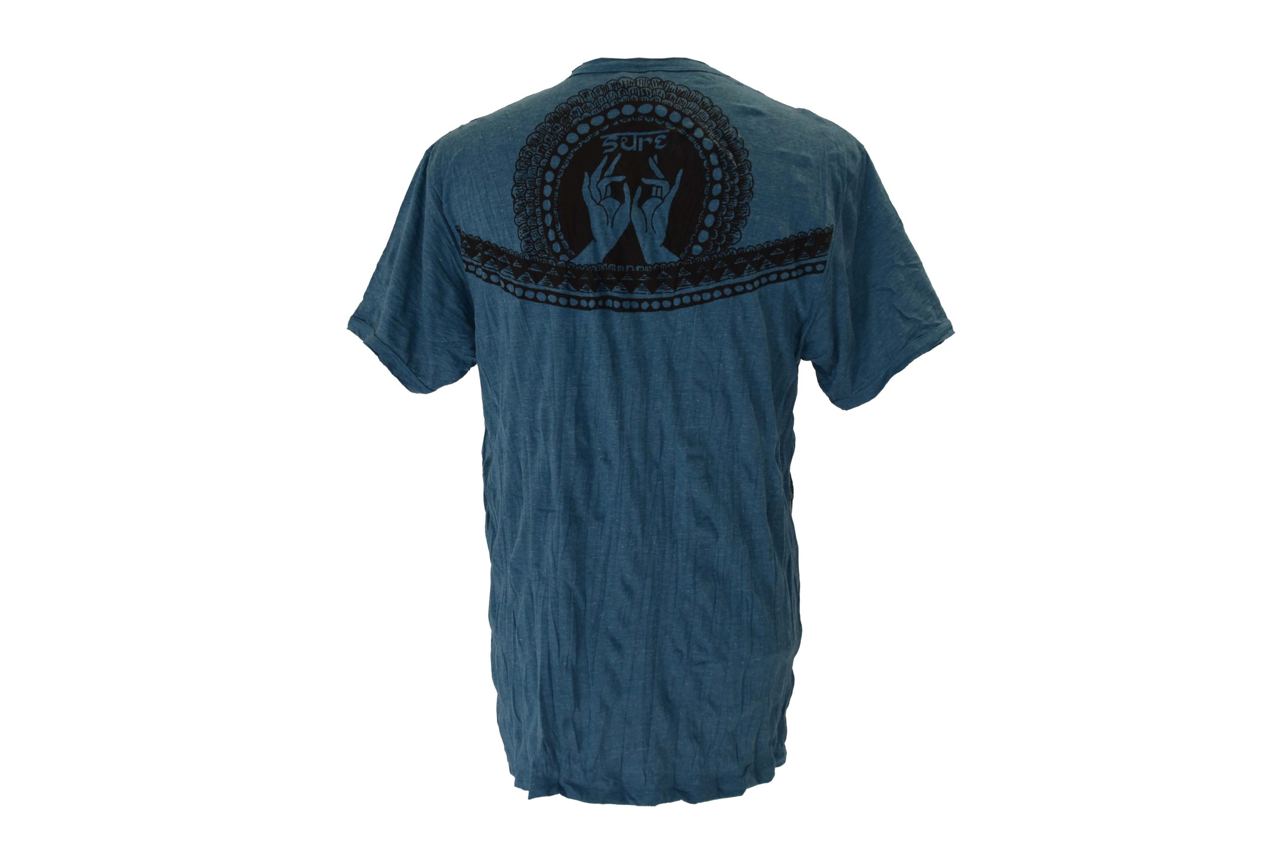 SKA Sure Lotus Design Short-Sleeve Cotton Tops - Image 5