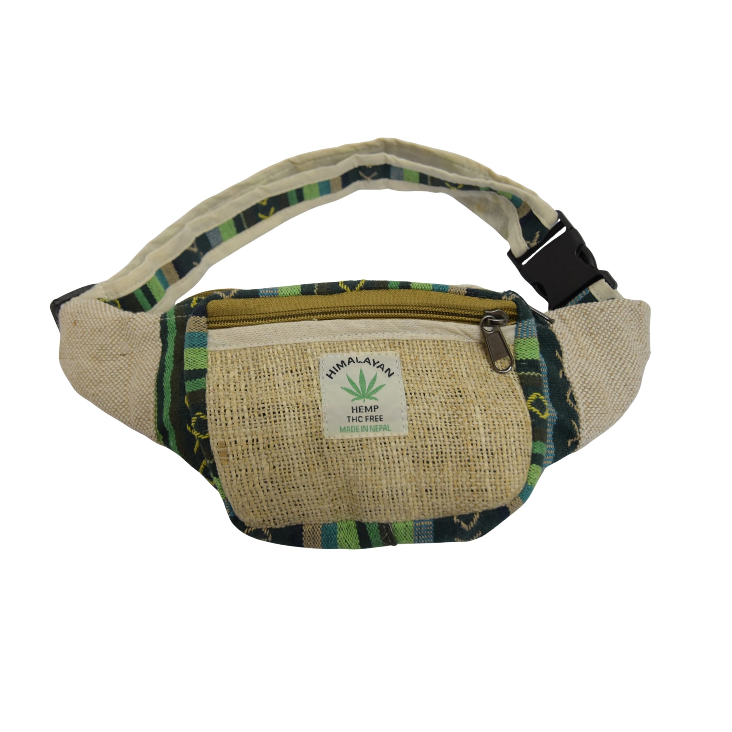 SKA 100% Hemp Gheri Moonbag - GREEN